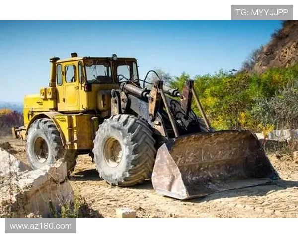 挖掘机高尔夫球场造型